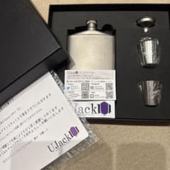 未使用 UJack チタン製スキットル 260ml 非売品のサムネイル