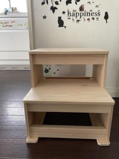 木製の２段の踏み台（B）です。のサムネイル