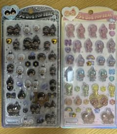 新品未開封正規品❗️うるちゅるポップモンチッチシール2種セットのサムネイル