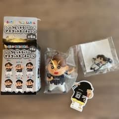Crayon Shin-chan Rubber Mascot & Pin Badge - Yuki Shuto