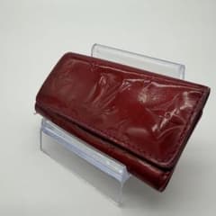 LOUIS VUITTON ヴェルニ キーケース レッド ミュルティクレ4 4連