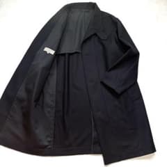 未使用級◎マーガレットハウエル 20AW スタンドカラーコート 完売品 黒