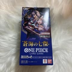 新品・未開封】ワンピースカード 蒼海の七傑 テープ付き 1ボックス