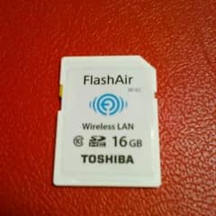 FlashAir 16 Gb Toshibaリンゴマン専用のサムネイル