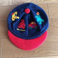ニット帽 ミキハウス 帽子　ベビー48サイズのサムネイル