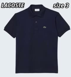 新品タグ付】LACOSTE ポロシャツ ネイビー メンズ 3 - メルカリ