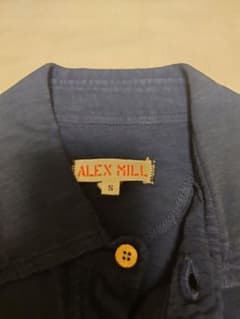 ALEX MILL ポロシャツ ネイビー Sのサムネイル