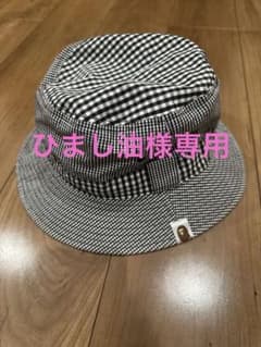 A BATHING APE バケットハット　チェック柄　エイプ　値下げ中のサムネイル