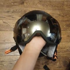 KUFUN スノーヘルメット バイザー付き ブラック XLのサムネイル
