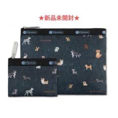 新品】 LeSportsac ワンコ柄ポーチ レスポートサック レスポ 犬 - メルカリ