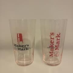 Maker's Mark ロゴ入りタンブラー 2個セットのサムネイル