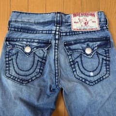 io着用 True Religion フレア joey super t 29 - メルカリ