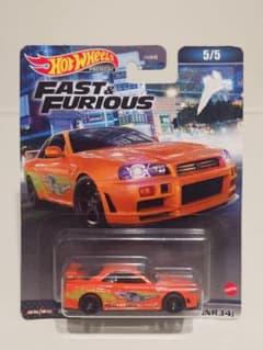 ホットウィールプレミアム Nissan Skyline GT-R (BNR34)のサムネイル