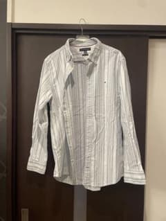 TOMMY HILFIGER ストライプ ボタンダウンシャツ　XLのサムネイル