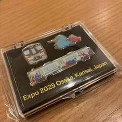 2025年大阪万博 ピンバッジ ミャクミャク イコちゃん 大阪環状線