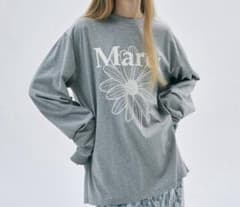 早い者勝ち⭐︎Mardi Mercredi ロンT グレー⭐︎美品のサムネイル
