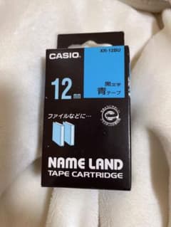 CASIO ネームランド　XR-12BUのサムネイル