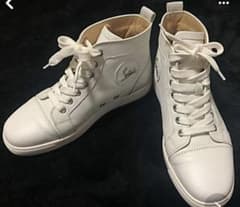 Christian Louboutinレザーハイカットスニーカーのサムネイル