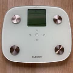 ELECOM 体重計　体組成計　HCS-FS02 乾電池付きのサムネイル