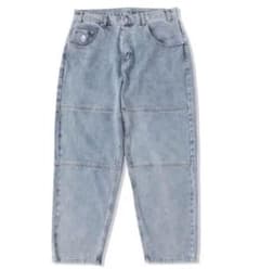 Double knee Buggy Pants(Blue)のサムネイル