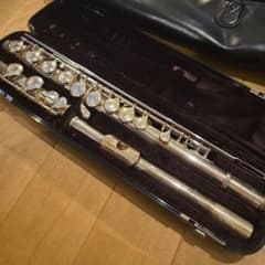 YAMAHA ヤマハ YFL-311Ⅱ フルート 頭部管銀製 バッグ付 - メルカリ