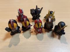 仮面ライダー 指人形 フィギュア 8体セットのサムネイル
