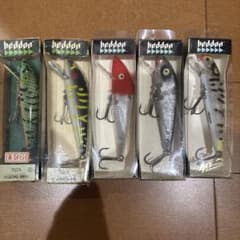 Heddon TIGER ルアー 5個セット 未使用品 - メルカリ