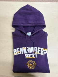 REMEMBER? SKETCH パーカー パープルのサムネイル