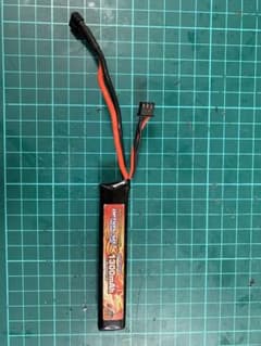 Option no:1  1300mAh 20c 7.4v リポバッテリーのサムネイル