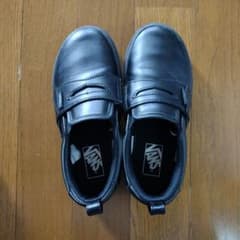 VANS 黒 スリッポンシューズ20センチのサムネイル