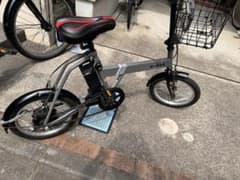 e-Abit 折りたたみ 電動アシスト自転車 16インチ カゴ・ライト付き e-Abit 折りたたみ 電動アシスト自転車 16インチ カゴ・ライト付き