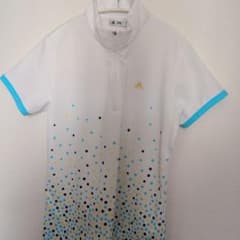 adidas Women's Golf Wear Short Sleeve Half-Zip