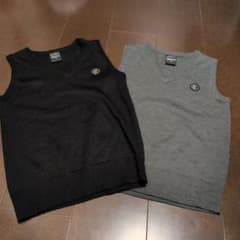 COMME CA ISM ベスト 2枚セット 130cmのサムネイル