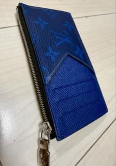 Louis Vuitton モノグラム フラグメントケース ブルー ルイヴィトン