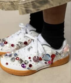 定価約7万/極美品】コムデギャルソンガール × ミズノ ビジュー