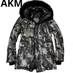 LEON掲載 定価22万 AKM×DUVETICAカモナイロンダウンジャケットS - メルカリ