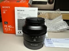 SONY FE40mm F2.5G SEL40F25Gのサムネイル