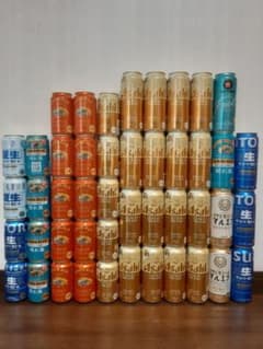 ビールまとめ売り( 350ml=23本+500ml=23本) 合計 46本 ビールまとめ売り( 350ml=23本+500ml=23本) 合計 46本 - メルカリ