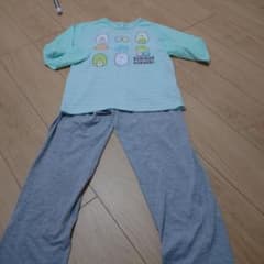 すみっコぐらし パジャマセット 水色/グレー 140のサムネイル