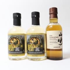 山崎 180ml ＆ ビッグピート クレイジースモーキー 200ml 2本 - メルカリ