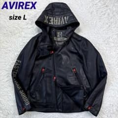 ✨美品・コンバット✨アヴィレックス レザージャケット ダブル 