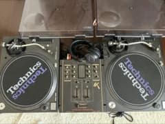 美品 Technics SL-1200MK3D ターンテーブル 2台+ミキサーのサムネイル