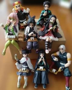 鬼滅の刃 フィギュア ちょこのせフィギュア 8体セット おまけあり