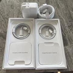 Apple Lightningケーブル 充電器 セットのサムネイル