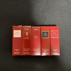 Cartier 香水 サンプル 5本セット - メルカリ