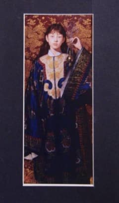 古吉弘、『MARIKO（Ⅰ）』、希少画集より、状態良好、新品木製額・額装付 古吉弘、『MARIKO（Ⅰ）』、希少画集より、状態良好、新品木製額