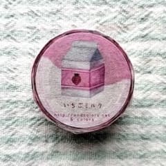 フード系 &colors ゆゆう マスキングテープ いちごミルク - メルカリ