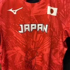 直筆！女子日本代表！石川真佑 ユニフォーム シャツ サイン入りのサムネイル