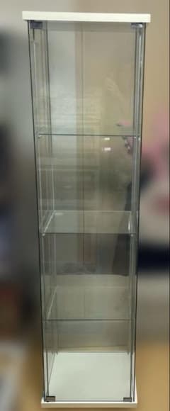 梱包・発送たのメル便】IKEAデトルフガラス扉キャビネット - メルカリ