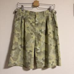 オーラリー AURALEE カモ柄 ショートパンツ　サイズ3 (S〜M相当) オーラリー AURALEE カモ柄 ショートパンツ サイズ3 (S〜M相当) - メルカリ